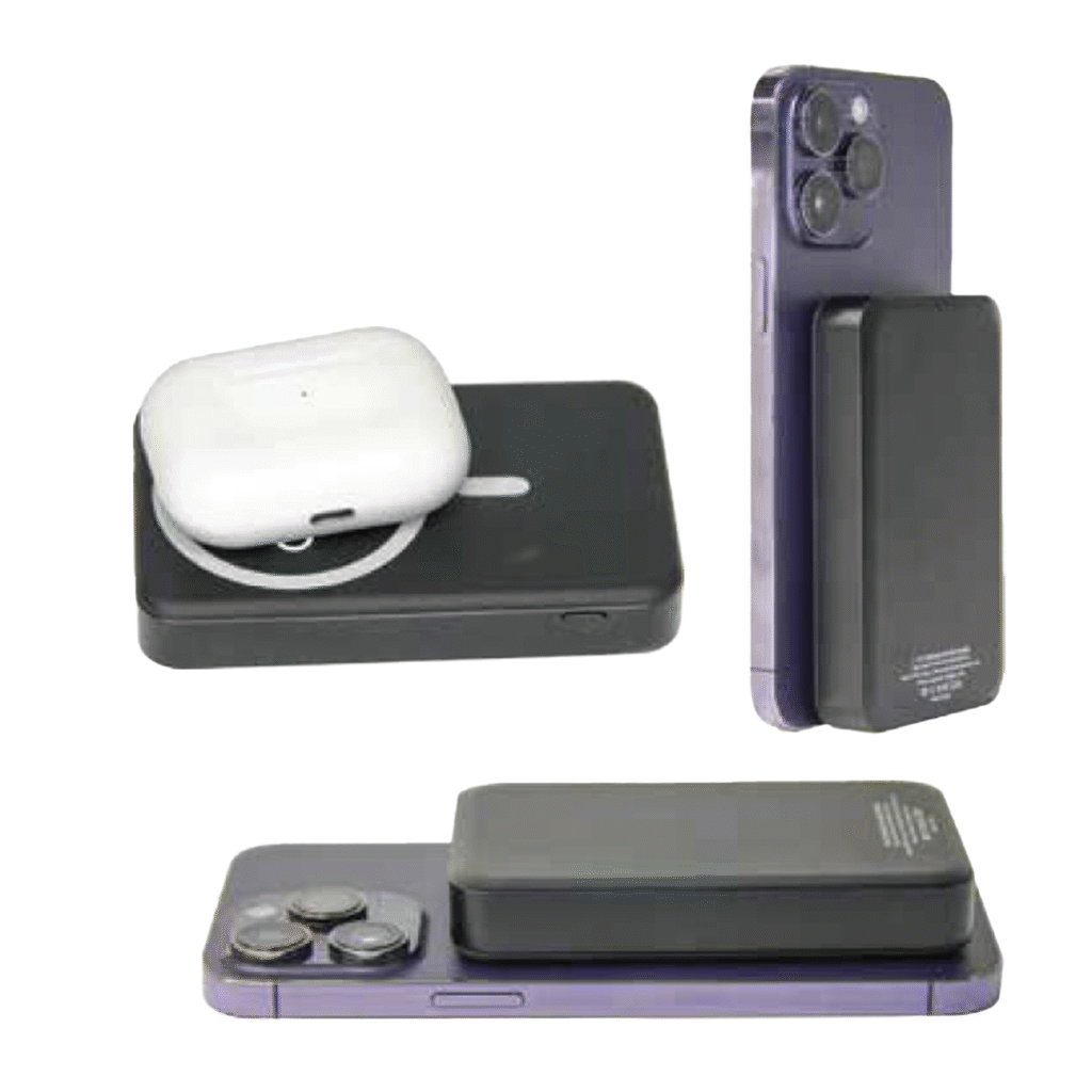 MAG SAFE POWER BANK LIGHT UP LOGO