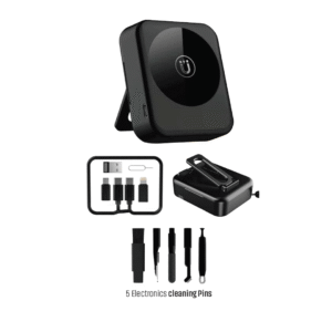 6 IN WIRELESS CHARGER (15W) with multi-cables and cleaning kit