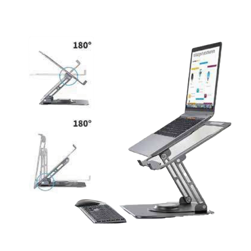 LAPTOP STAND, ERGONOMIC HEIGHT ANGLE ADJUSTABLE