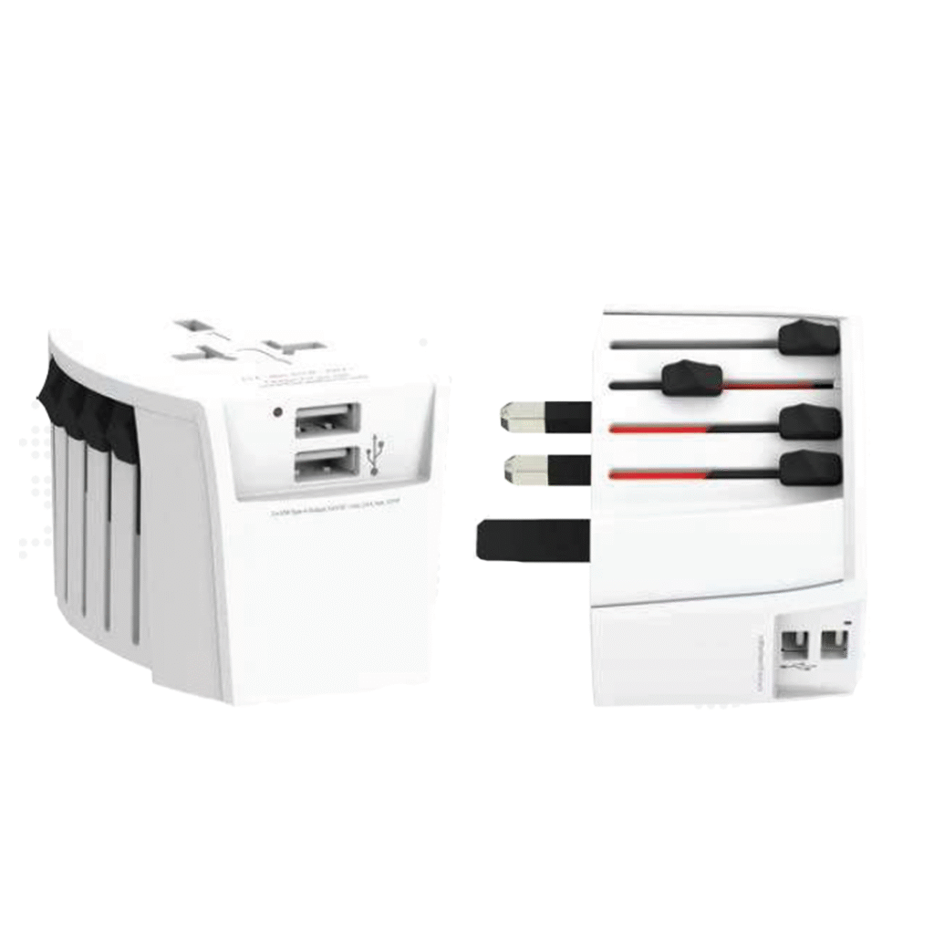 SKROSS WORLD ADAPTER MUV USB 2XUSB