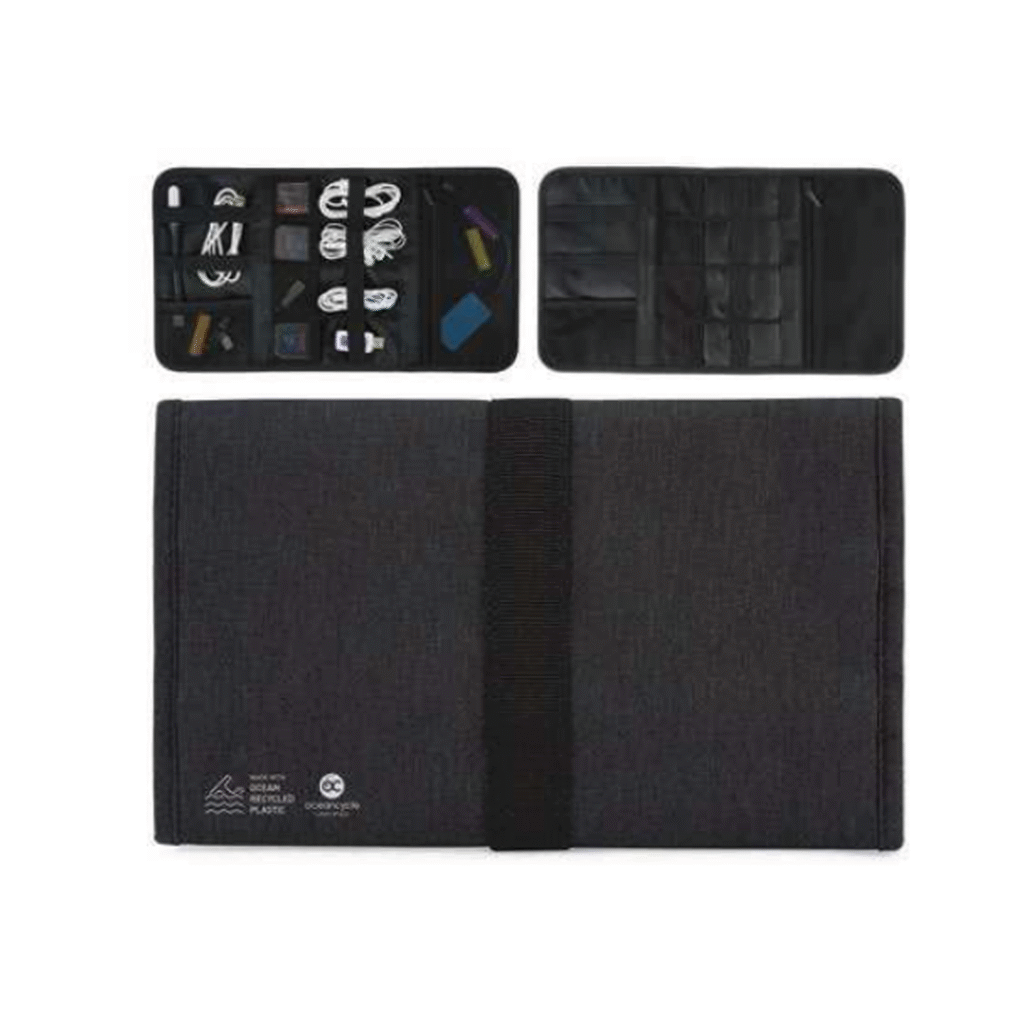 Organize cables, toiletries, accessories in over 12 pockets