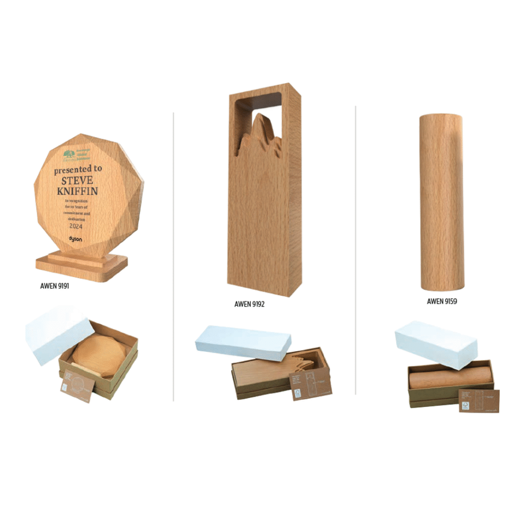 Limited edition sustainable trophy