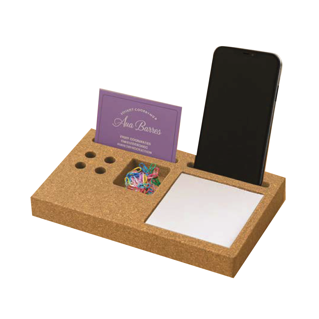 Sustainable multi-functional 5-in-1 desk organizer