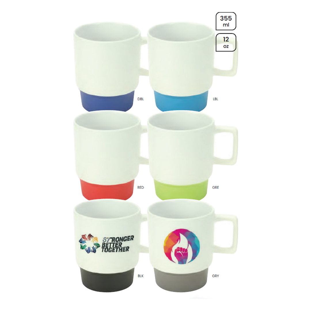 Matte texture ceramic mug