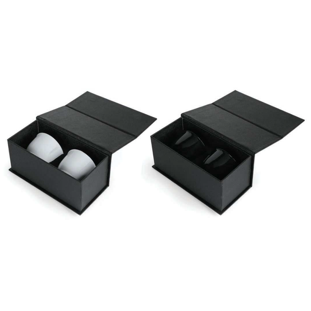 Set of 2 Double walled 18/8 stainless steel cups