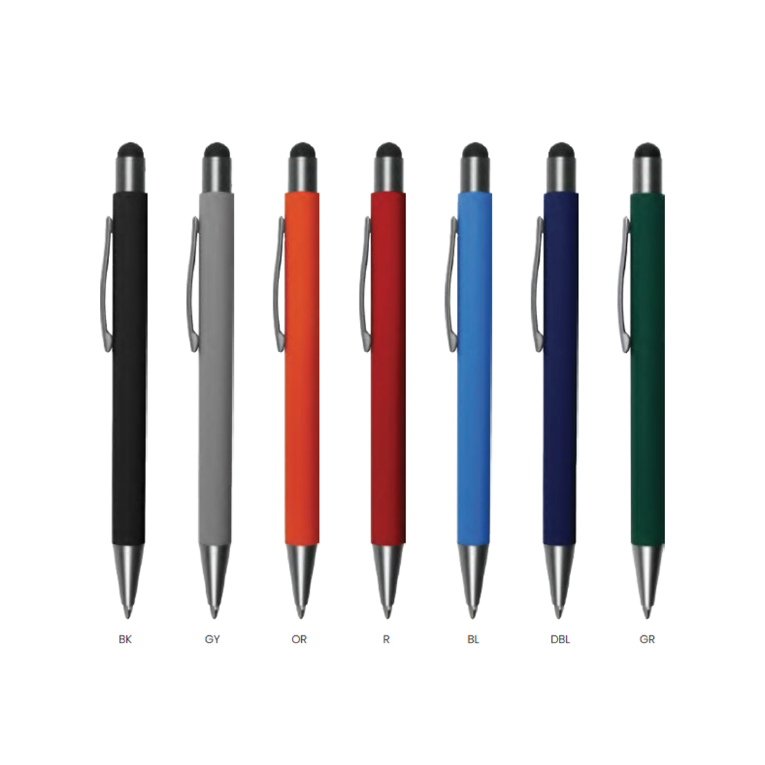 Metal Pen with Stylus